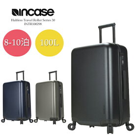 [旧モデル]インケース スーツケース INCASE Hubless Travel Roller Series 30 INTR100298 8泊～10泊 100L Black Grey Navy 国内 海外 旅行 出張 長期向け ユニセックス キャスター コロコロ 男性 女性 在庫処分 sale セール