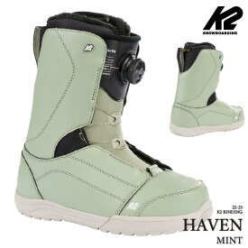 [日本正規品]スノーボード ブーツ ケーツー ヘイブン 2023 K2 HAVEN Mint ミント スノボー 22-23 女性 ウーマンズ レディース