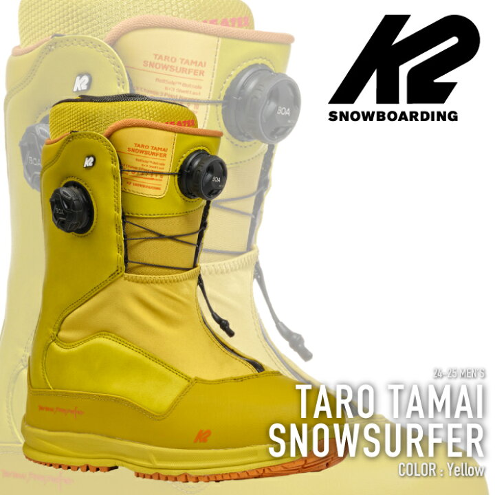 楽天市場】2024-25 K2 TARO TAMAI SNOWSURFER Yellow ケーツー タロウ 
