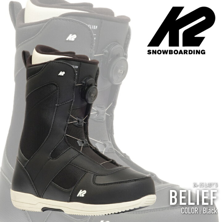 楽天市場】2024-25 K2 BELIEF Black ケーツー ビリーフ ブラック 