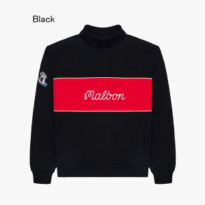 ���r���[�ŃN�[�|�����}���{���S���t × �T���^�N���[�Y �R���{ �X�E�F�b�g�V���c Malbon Golf SANTA CRUZ SWEATSHIRT M-9518 �S���t �S���t�E�F�A �g���[�i�[ �����Y �j��