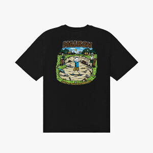 ���r���[�ŃN�[�|�����}���{���S���t × �T���^�N���[�Y �R���{ T�V���c Malbon Golf × SANTA CRUZ BERMUDA BUNKER TEE M-9527 �S���t �S���t�E�F�A �����Y �j��