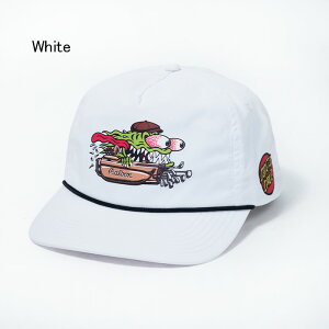 ���r���[�ŃN�[�|�����}���{���S���t × �T���^�N���[�Y �X�q �L���b�v Malbon Golf SANTA CRUZ ROPE HAT M-9529 ���[�v�n�b�g �S���t �S���t�E�F�A �w�b�h�E�F�A �����Y �j��