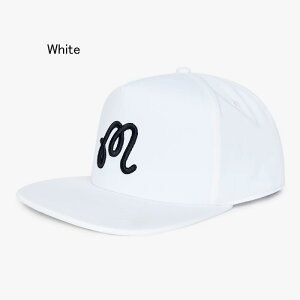 ���r���[�ŃN�[�|�����}���{���S���t �X�q �L���b�v Malbon Golf M SNAPBACK M-9424 �G�� �X�i�b�v�o�b�N �n�b�g �S���t �S���t�E�F�A �w�b�h�E�F�A �����Y �j��