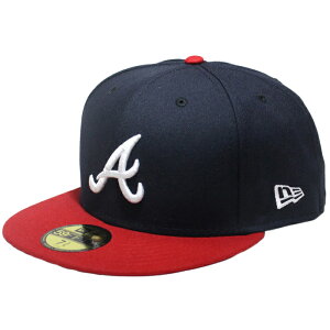 レビューでクーポン★ニューエラ 帽子 キャップ NEWERA ON-FIELD 59FIFTY Atlanta BRAVES HOME オーセンティック アトランタ ブレーブス MLB メジャーリーグ ベースボール 野球