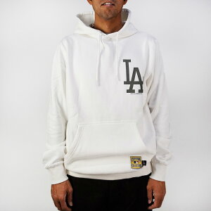 レビューでクーポン★ミッチェル&ネス パーカー MITCHELL & NESS MLB CREAM HOODIE OFF WHITE FPHD5194-LADYYPPPOFWH 白 ホワイト スウェット フーディー 大谷翔平所属 野球 メジャーリーグ チームロゴ ロサン