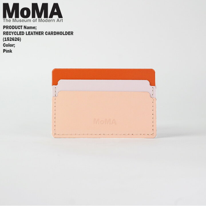 楽天市場】モマ カードケース MOMA RECYCLED LEATHER CARDHOLDER  