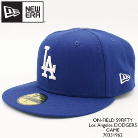 ニューエラ 帽子 キャップ NEWERA ON-FIELD 59FIFTY Los Angeles DODGERS GAME 70331962 Navy オーセンティック ロサンゼルスドジャース MLB メジャーリーグ ベースボール