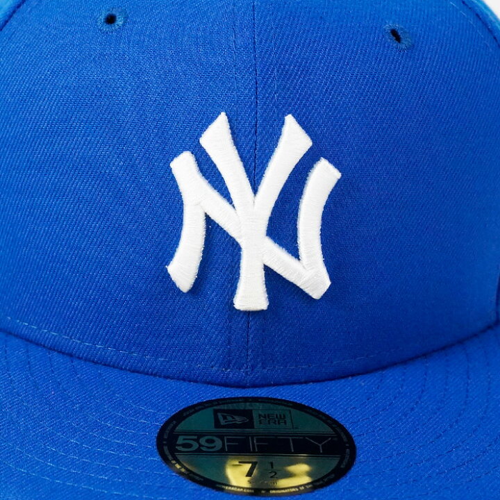 楽天市場】ニューエラ 帽子 キャップ NEWERA BLUE BASIC 59FIFTYFITTED 