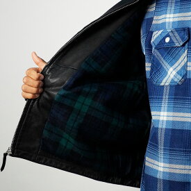 レビューでクーポン★ポロ ラルフローレン レザージャケット POLO RALPH LAUREN LAMBSKIN MAXWELL LEATHER WINDBREAKER 710671431001 G2-Polo Black ブラック 黒 ラムスキン 羊皮 襟付き シングル ウインドブレーカー マックスウェル スウィングトップ バイク ライダース