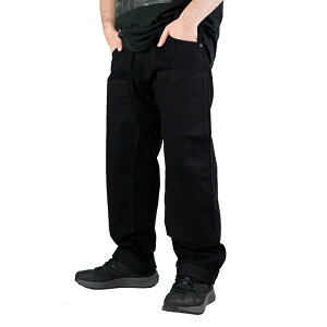 ���r���[�ŃN�[�|�����v���Y���u���[�X �_�u���j�[ ���[�N�W�[���Y �f�j�� PRISON BLUES DOUBLE KNEE WORK JEANS Without Suspender Buttons 123 1231212 Rinsed Black �u���b�N�f�j�� �A�����J�� ��ƒ� �f�j���p���c