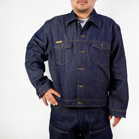 レビューでクーポン★プリズンブルース デニムジャケット PRISON BLUES WESTERN JACKET 6501111 Rigid Blue ウエスタンジャケット Gジャン トラッカージャケット リジッドブルー アメリカ製 作業着 デニム ワーク メンズ 大きいサイズ