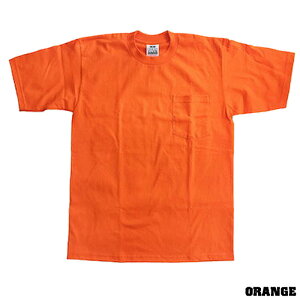 ���r���[�ŃN�[�|�����v���N���u �|�P�b�g T�V���c ���n PRO CLUB POCKET TEE ��104 Black White Orange T�V���c �|�PT ���nT �傫���T�C�Y �����Y �j�� �傫���T�C�Y