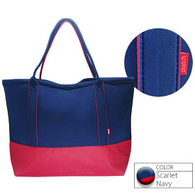 ネオプレントートバッグ スケッチ sketch NEOPRENE TOTE BAG Black Navy Red トートバッグ ウェアバッグ ネオプレーン バイカラー 丸洗い キャンプ スノーボード スノボー サーフィン 海水浴 バーベキュー メンズ レディース 鞄