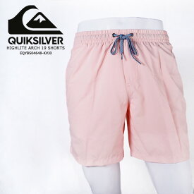 クイックシルバー 海パン サーフパンツ QUIKSILVER EVERYDAY VOLLEY 17 SHORTS EQYJV03853-MDD0 Soft Pink 17インチ丈 短パン サーフ サーフィン 水着 メンズ 男性用 春夏