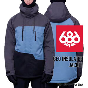 r[ŃN[|[iEOK] [{Ki]Xm[{[h EFA VbNXGCgVbNX WPbg 2024 686 MEN'S GEO INSULATED JACKET WIWPbg Charcoal Blue Black Xm{[ 23-24 j 