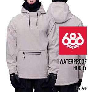 r[ŃN[|[iEOK] [{Ki]Xm[{[h EFA VbNXGCgVbNX WPbg 2024 686 MEN'S WATERPROOF HOODY EH[^[v[tt[fB[ Putty Xm{[ 23-24 j