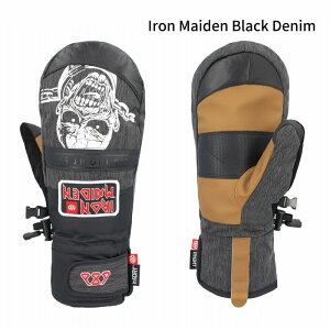 r[ŃN[|[{Ki] Xm[{[h XL[ O[u VbNXGCgVbNX 686 RECON MITT Iron Maiden Black Denim  Y 24-25
