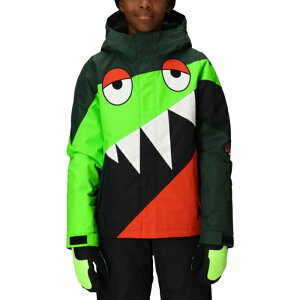 r[ŃN[|[{Ki] Xm[{[h EFA WPbg VbNXGCgVbNX 686 BOYS SNAGGLETOOTH OWEN INSULATED JACKET Borealis Green Colorblock LbY [X ǂ 25-26