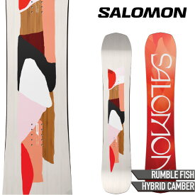 [日本正規品]スノーボード 板 ボード サロモン ランブルフィッシュ 2024 SALOMON RUMBLE FISH スノボー 23-24 女性 レディース ウーマンズ