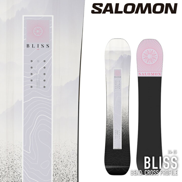 楽天市場】[日本正規品] スノーボード 板 サロモン 2025 SALOMON BLISS 