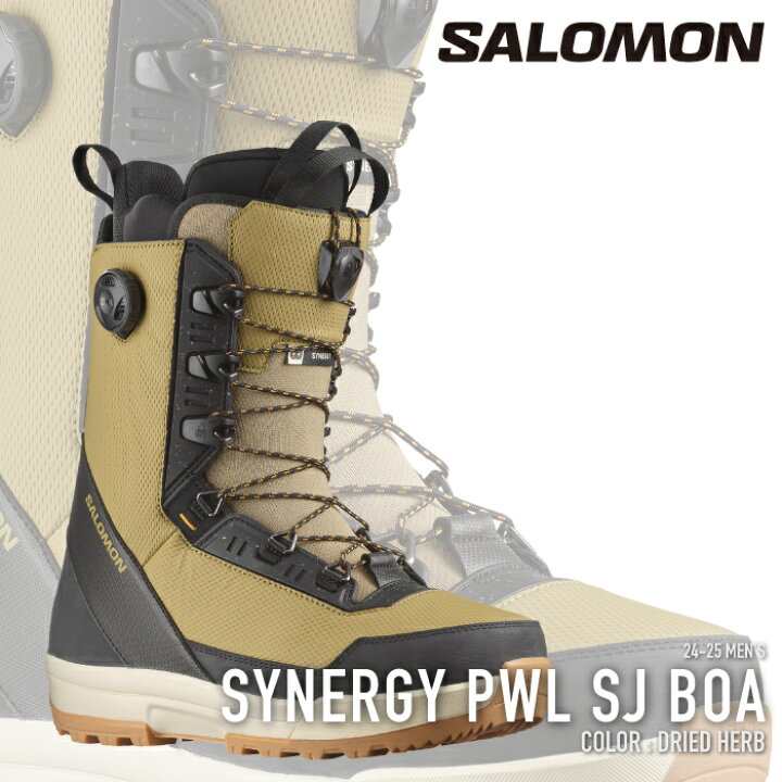 楽天市場】スノーボード ブーツ サロモン SALOMON SYNERGY PWL SJ BOA 