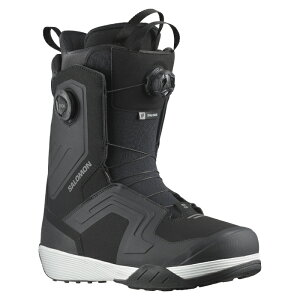 r[ŃN[|[{Ki] Xm[{[h u[c T 2025 SALOMON DIALOGUE DUAL BOA WIDE Black / Black / White _CAO fA {A Ch ubN Y 24-25