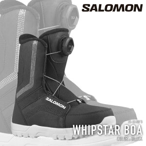 r[ŃN[|{Ki Xm[{[h u[c T SALOMON WHIPSTAR BOA Black Black White EBbvX^[ {A LbY [X ǂ 25-26