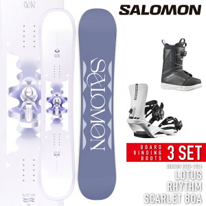 {Ki Xm[{[h rfBO u[c 3_Zbg T SALOMON LOTUS - RHYTHM - SCARLET BOA [^X Y XJ[bg fB[X 25-26
