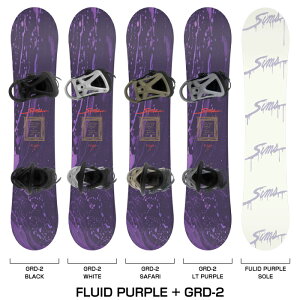 r[ŃN[|[{Ki] Xm[{[h - rfBO 2_Zbg VX SIMS FLUID Purple - GRD-2  oCfBO fB[X 24-25 2_SET oCfBO Xm[{[h rfBO 