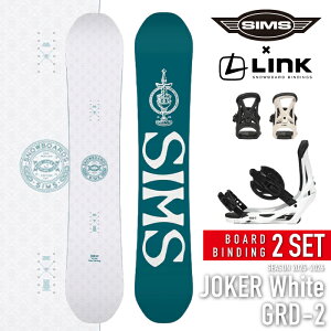 r[ŃN[|[{Ki]Xm[{[h rfBO 2_Zbg VX SIMS JOKER White - LINK GRD-2 W[J[ Y 25-26