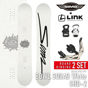 r[ŃN[|[{Ki]Xm[{[h rfBO 2_Zbg VX SIMS BOWL SQUAD White - LINK GRD-2 {EXJbh Y 25-26
