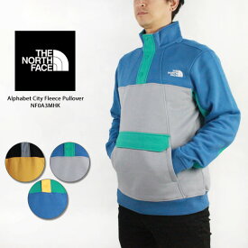 ノースフェイス ジャケット フリース THE NORTH FACE Alphabet City Fleece Pullover NF0A3MHK Black Yellow Navy Teal Greyトップス プルオーバー 防寒 メンズ 男性