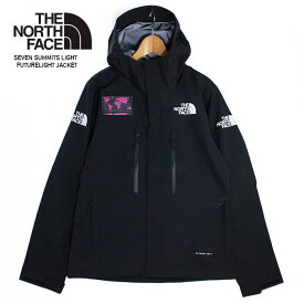 [残りわずか/Sサイズのみ]ノースフェイス ハードシェルジャケット 7 Summit Collection THE NORTH FACE SEVEN SUMMITS LIGHT FUTURELIGHT JACKET NF0A4AIQ Tnf Black 軽量 携帯 パッカブル 高通気性 防水 トレイルランニング アウトドア