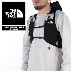 ノースフェイス ランニングベストパック THE NORTH FACE FLIGHT TRAINING PACK 12 NF0A52CW TNF Black ブラック 黒 フライトトレーニングパック トレイルランニング ベスト バックパック メンズ 男性 アウトドア キャンプ