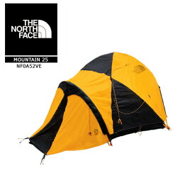 ノースフェイス 2人用テント THE NORTH FACE MOUNTAIN 25 NF0A52VE マウンテン25 クロスポール型 ドーム構造 テント ソロキャン デュオ ツーリング キャンプ バックパッカー 山岳 登山 縦走 超軽量 防風 防水 アウトドア レジャー