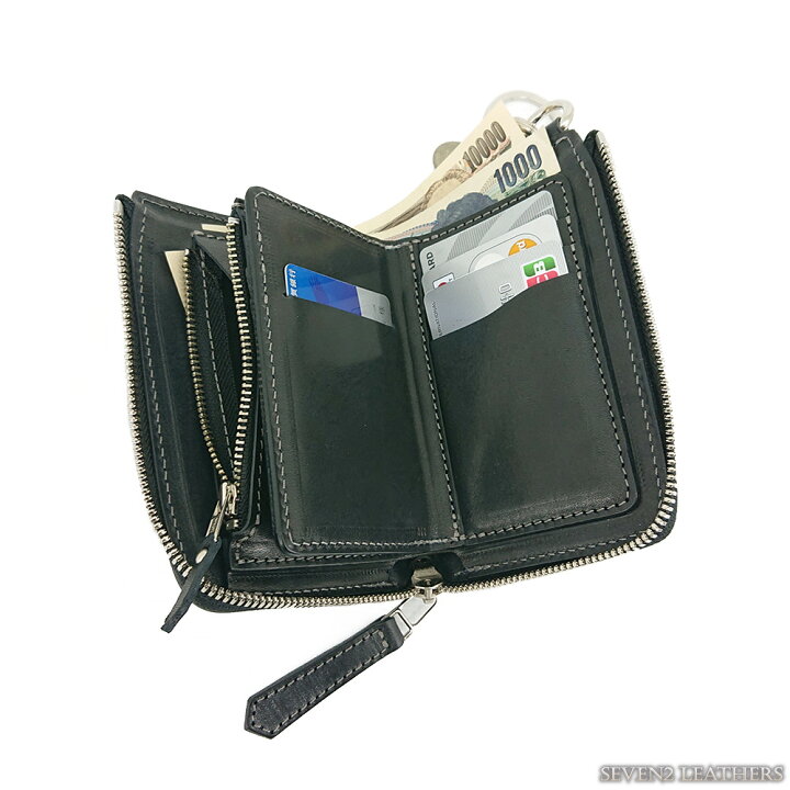 楽天市場】レッドムーン REDMOON 財布 革財布 ミドルウォレット L型 