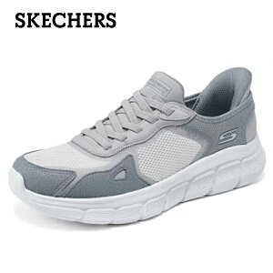 スケッチャーズ スリップインズ メンズ ビジネス スリッポン スリップイン ウォーキングシューズ 春 秋 手を使わずに履ける靴 トレッキングシューズ クッション性 カジュアルスニーカー ス