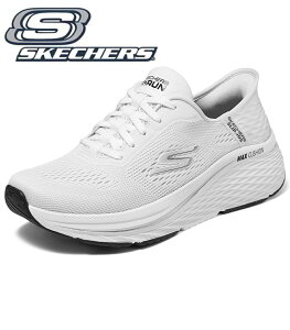 スケッチャーズ スリップインズ レディース 厚底 スニーカー 新作 幅広 軽量 滑りにくい 疲れない 春 夏 秋 人気 おしゃれ 50代 大きいサイズ ワイド おすすめ GO WALK MAX CUSHION Slip-ins ハンズフ