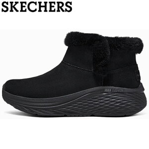 ムートンスリッポン スリッポン レディース スケッチャーズ ボアスリッポン 革靴 本革 レザースニーカー 冬用 ボア 厚底スリッポン 厚底スニーカー 黒 靴 紐なし 靴 軽量 モックシューズ カ