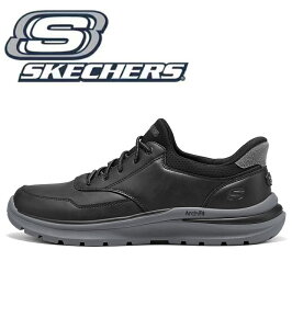 スケッチャーズ スリップインズ メンズ スリッポン ビジネスシューズ 革靴 幅広 軽量 滑りにくい スニーカー 春 夏 秋 大きいサイズ 人気 スリップイン ウォーキングシューズ 黒 50代 新作 通
