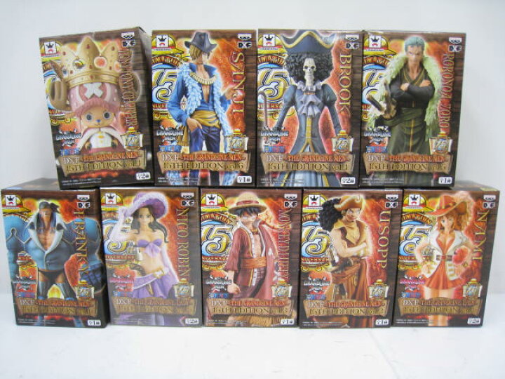 楽天市場 新品 Onepiece ワンピース Dxf 15th Edition 15周年 フィギュア 新世界 麦わら海賊団 9体セット 麦わらの一味 9人 ルフィ ゾロ ナミ サンジ ウソップ ロビン チョッパー フランキー ブルック セブンヘブンストア 楽天市場 新品 Onepiece ワンピース Dxf 15th Edition 15周年 フィギュア 新世界 麦わら海賊団 9体セット 麦わらの一味 9人 ルフィ ゾロ ナミ サンジ ウソップ ロビン チョッパー フランキー ブルック セブンヘブンストア