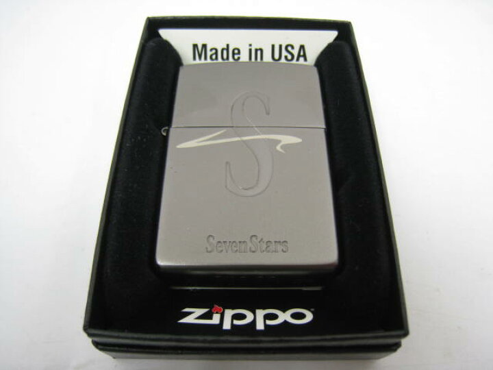 楽天市場】【中古】1999年製 平成11年 Zippo ジッポー Seven Stars 