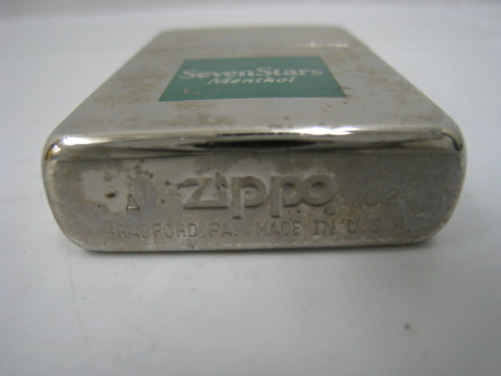 楽天市場】【中古】2002年製 平成14年 Zippo ジッポー Seven Stars 