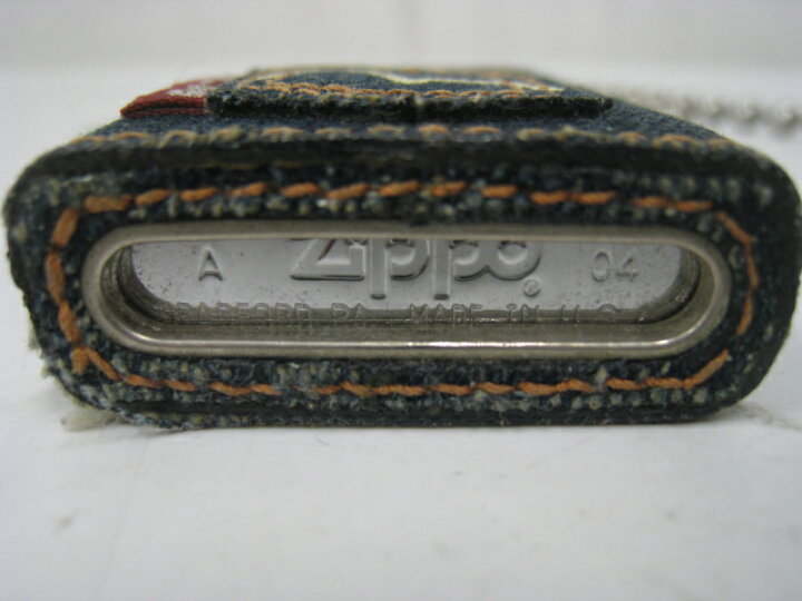 楽天市場】【中古】2004年製 平成16年 Zippo ジッポー EVISU エヴィス 