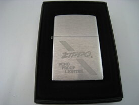 【新品】2008年製 平成20年 ZIPPO ジッポー ロゴ オイル ライター シルバー