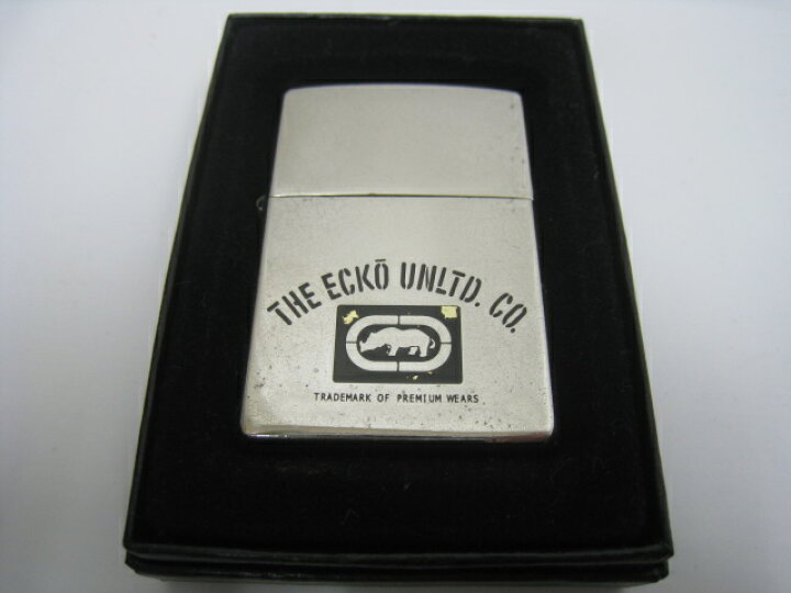楽天市場】【中古】2001年製 平成13年 ZIPPO ジッポー ECKO エコー 