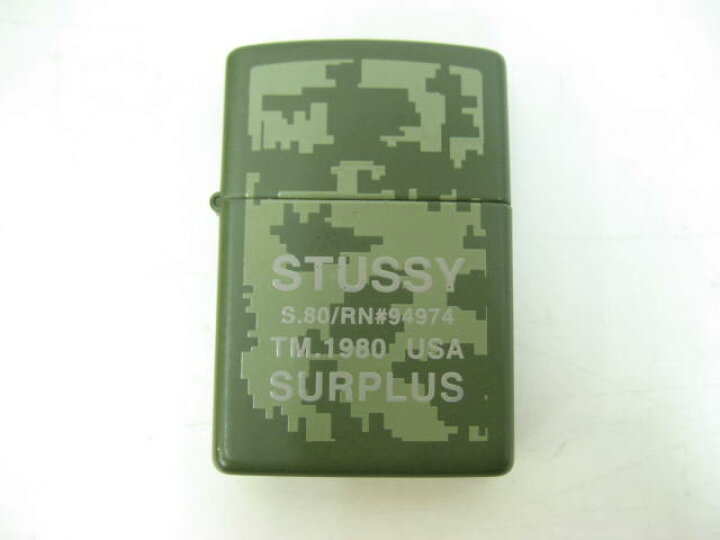 楽天市場】【中古】1998年製 平成10年 Zippo ジッポー stussy 
