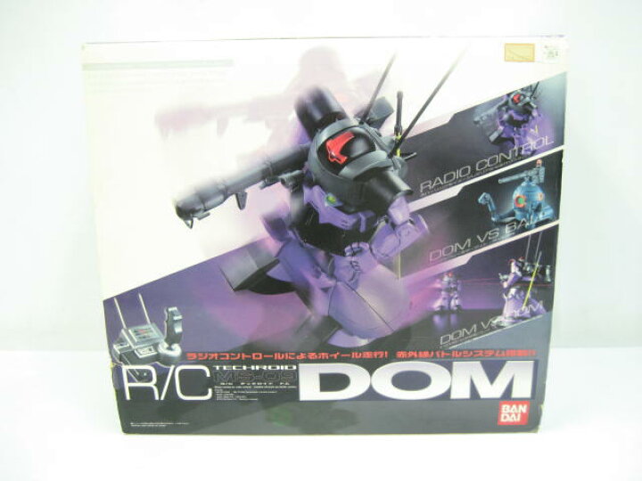 楽天市場】【新品】2003年 バンダイ R/C テックロイド ドム ラジコン 