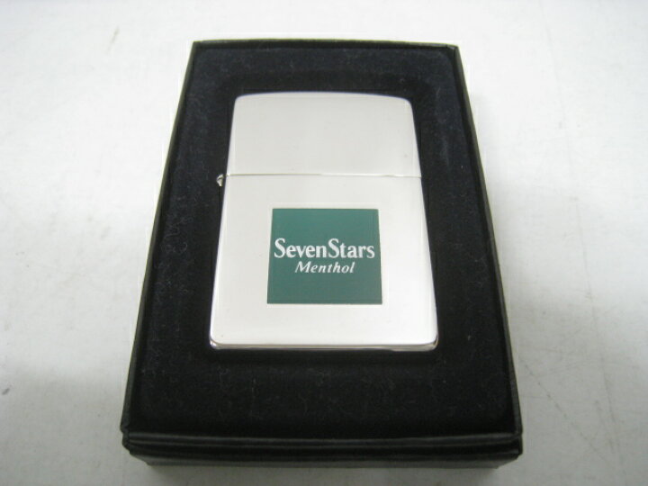 楽天市場】【新品】2002年製 平成14年 Zippo ジッポー Seven Stars 